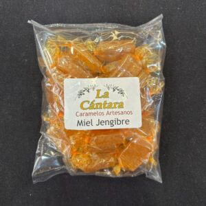 Caramelos Artesanos Miel Jengibre La Cántara